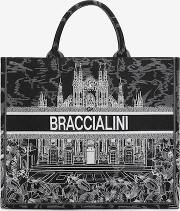 Braccialini - Shopper 'Queen' en negro: frente