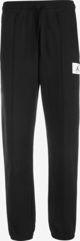 Jordan Tapered Workout Pants in Black: front