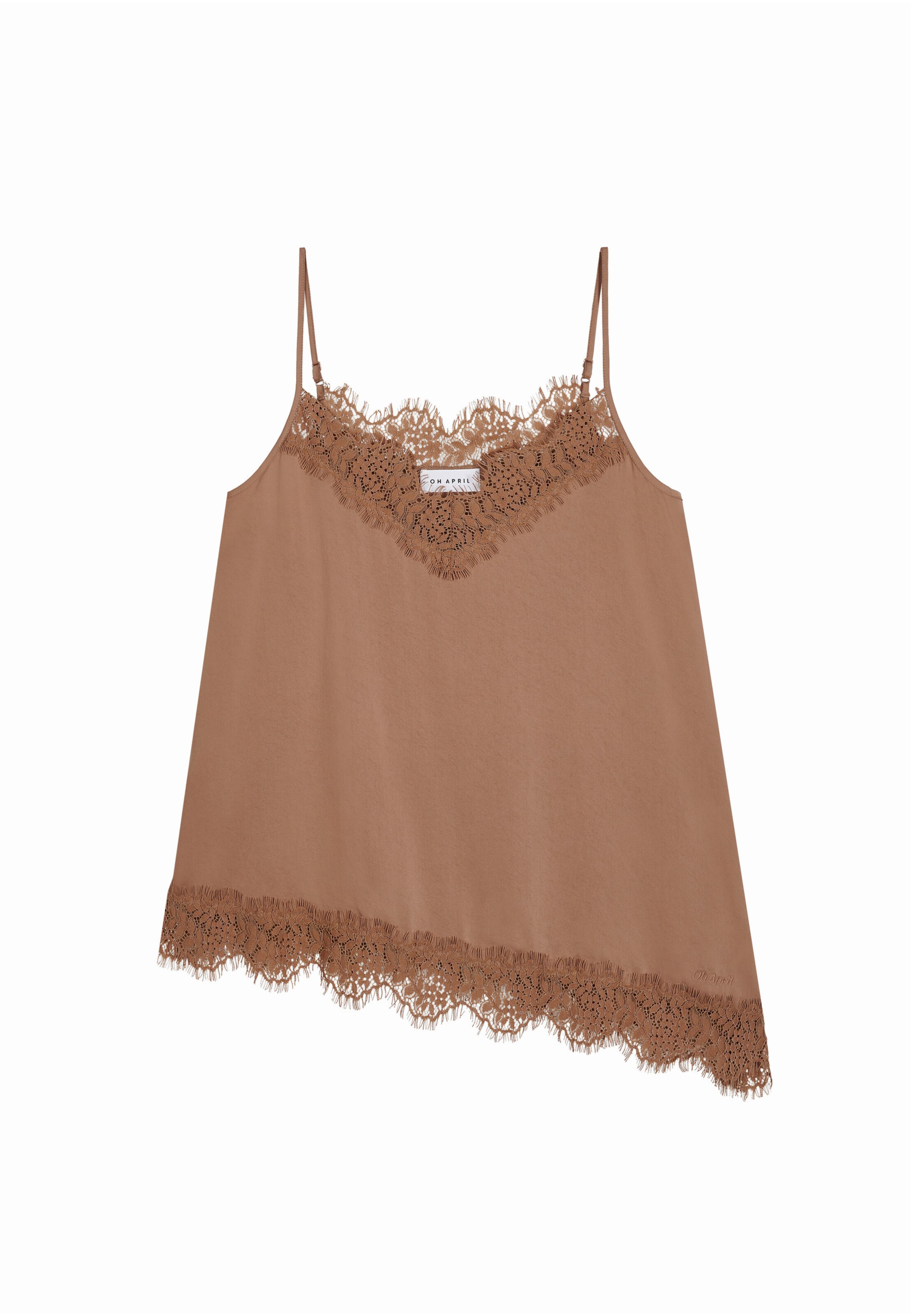 OH APRIL - Top 'Tami' en marrón: frente