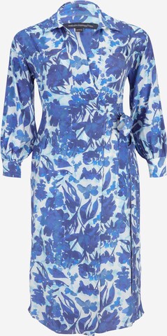 FRENCH CONNECTION Skjortklänning 'BAILEE DELPHINE' i blå: framsida