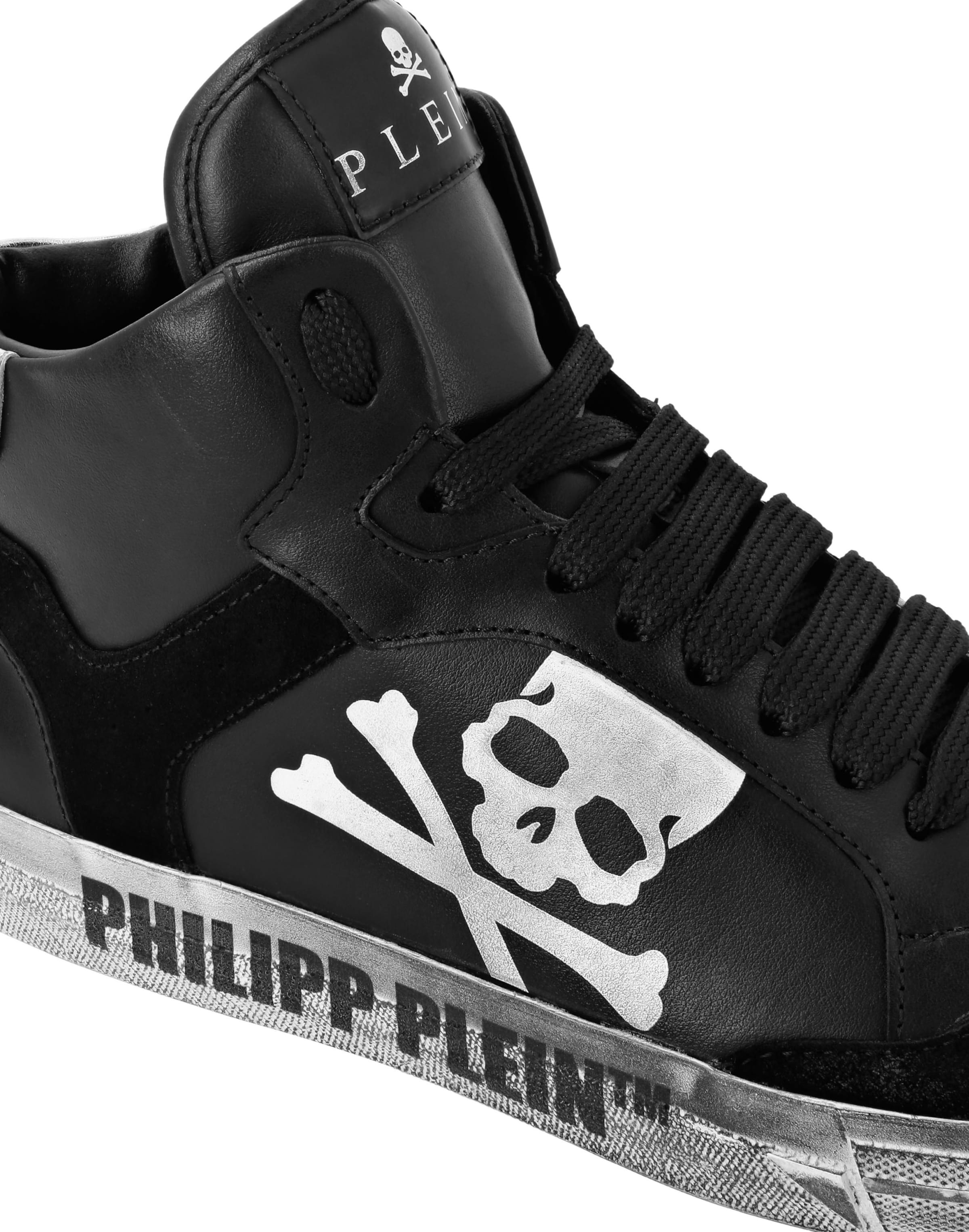Sneaker alta 'Retrokickz' di Philipp Plein in nero
