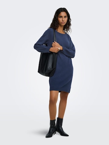 JDY - Vestido de punto en azul