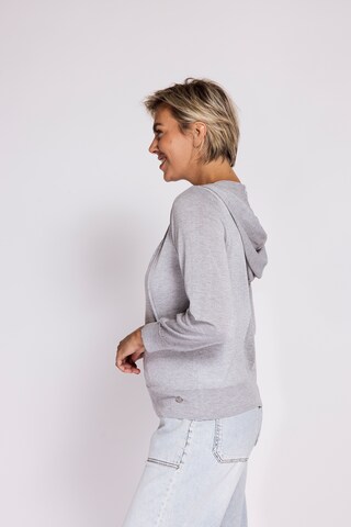 Zhrill Zip-Up Hoodie in Grey