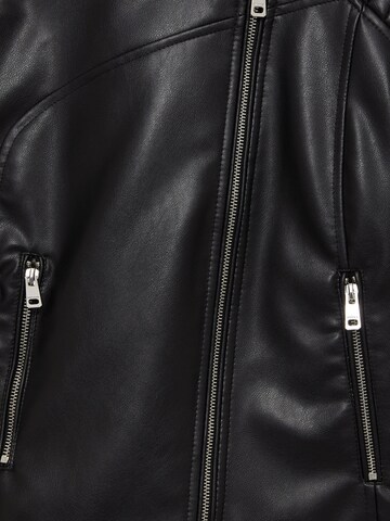 Pull&Bear Prehodna jakna | črna barva