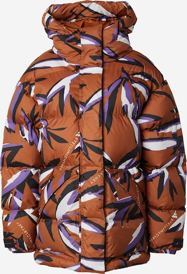 ADIDAS BY STELLA MCCARTNEY Veste de sport en ocre / violet / noir / blanc, Vue avec produit