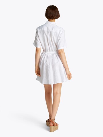 Abito camicia 'ESS' di TOMMY HILFIGER in bianco