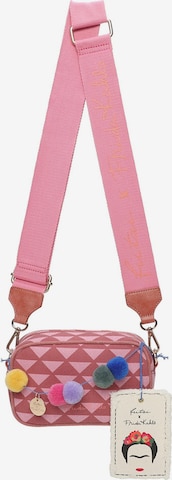 Borsa a tracolla 'Kahlo Easy Go' di Fritzi aus Preußen in rosa: frontale