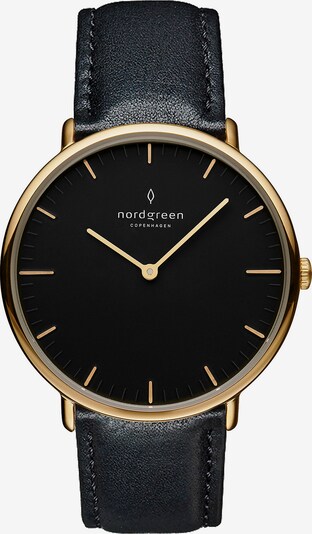 Nordgreen Nordgreen Unisex-Uhren Analog Quarz ' ' in schwarz, Produktansicht