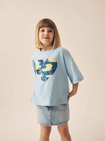 Next T-shirt i blå