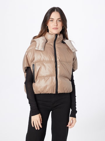 Canadian Classics Bodywarmer 'Whitecourt' in Beige: voorkant