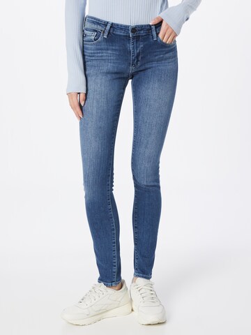 Skinny Jean 'Legging' AG Jeans en bleu : devant