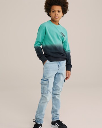 Sweat WE Fashion en vert
