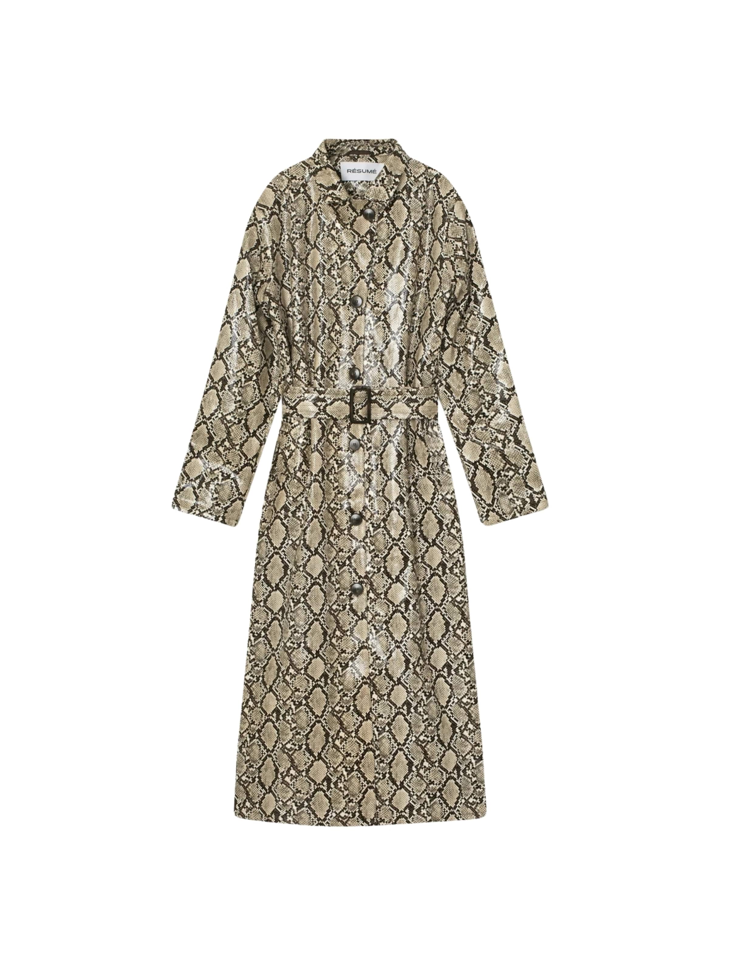 Manteau mi-saison 'Cosmo' Résumé en beige : devant