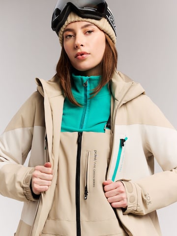 PROTEST Sports jacket 'PRTGlenda' in Brown