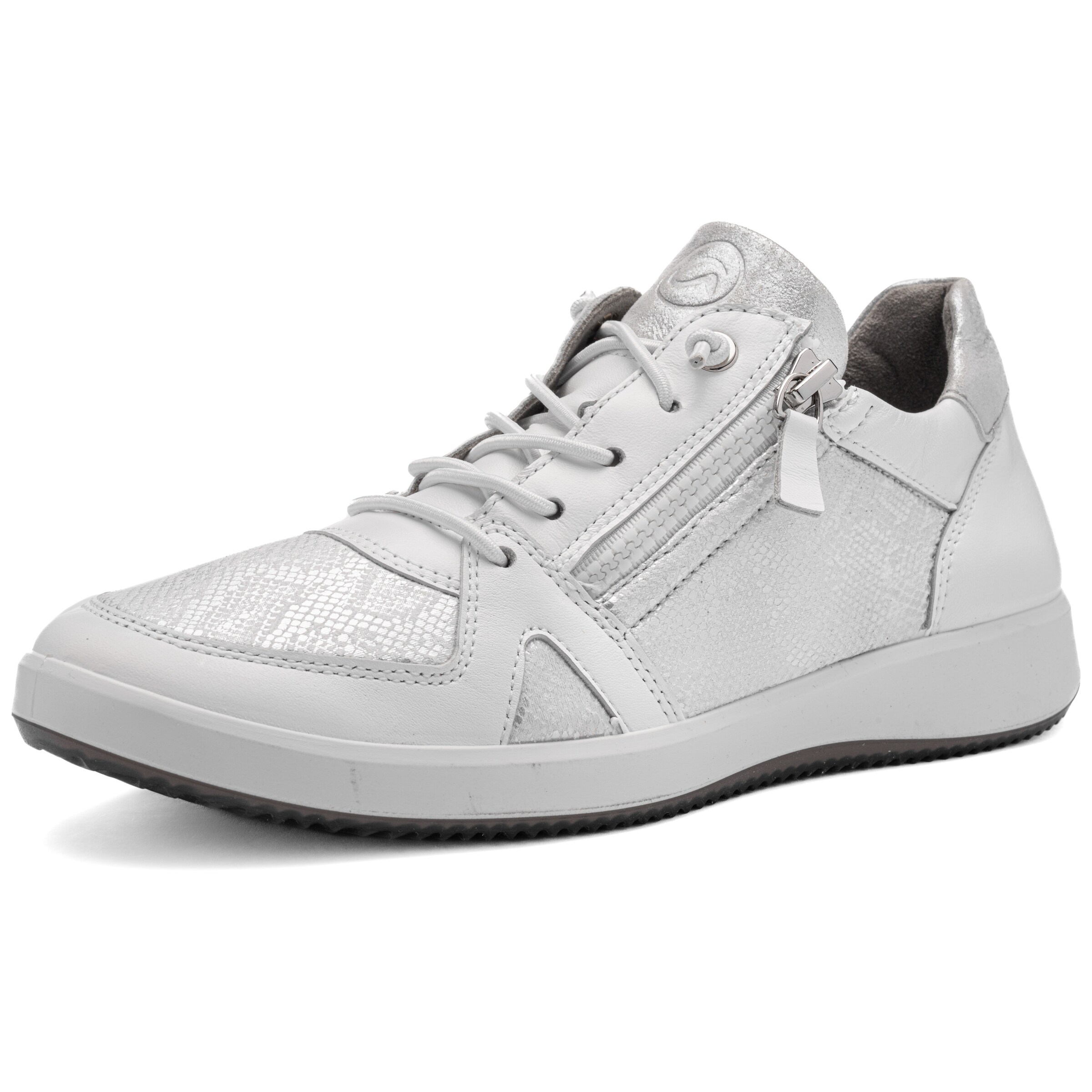 ARA Sneakers in Silver: front