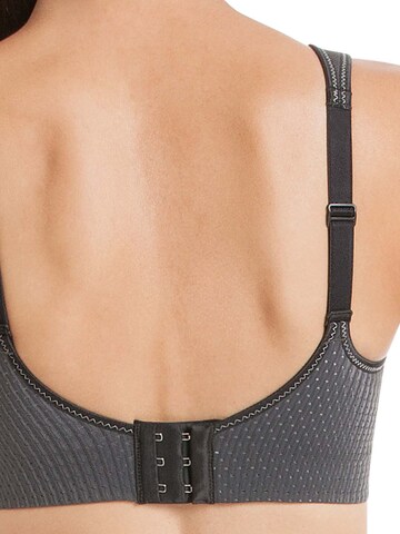 ANITA Bralette Bra 'air control DeltaPad' in Grey