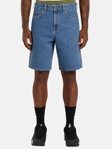 DICKIES Regular Jeans in Blauw: voorkant