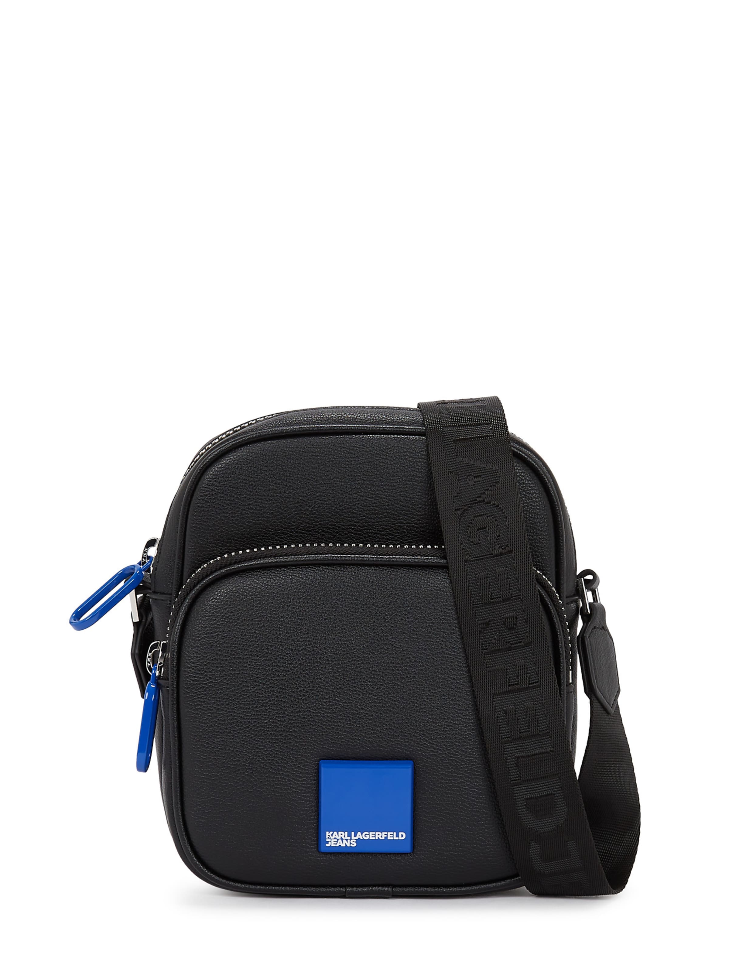 KARL LAGERFELD JEANS Schoudertas in Zwart: voorkant