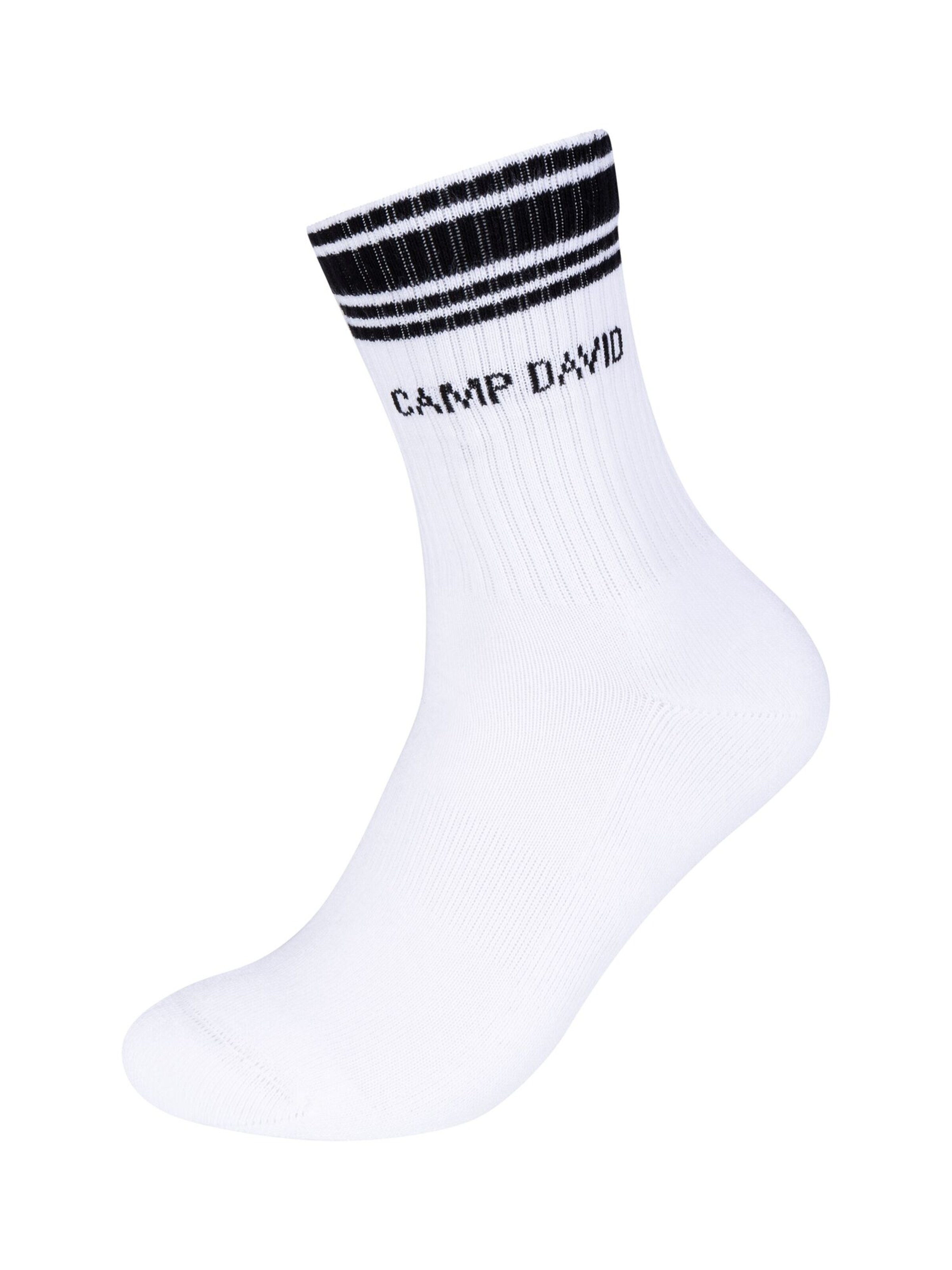 CAMP DAVID Sportsokken in Wit