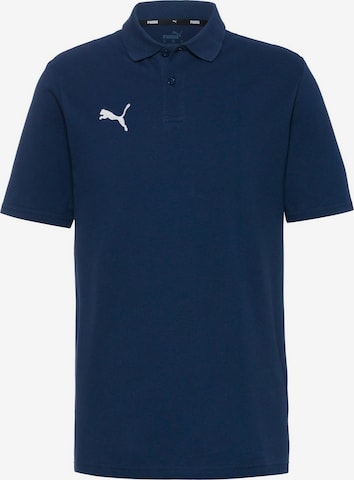 PUMA Poloshirt 'TeamGOAL' in Blau: Vorderseite