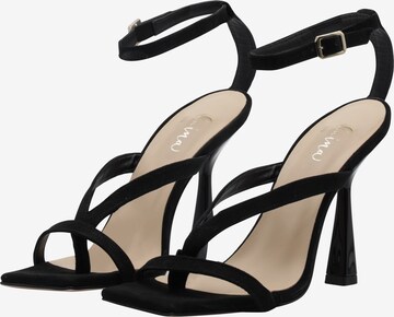 faina Strap sandal in Black