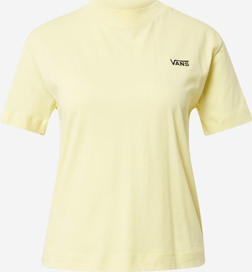 T-shirt VANS en jaune : devant