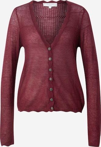 rosemunde - Cárdigan en rojo: frente