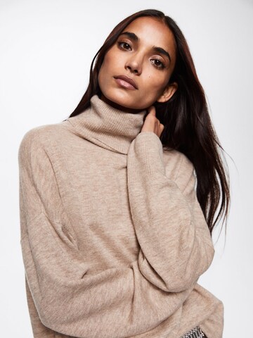 MANGO Sweater 'Rigobert' in Brown