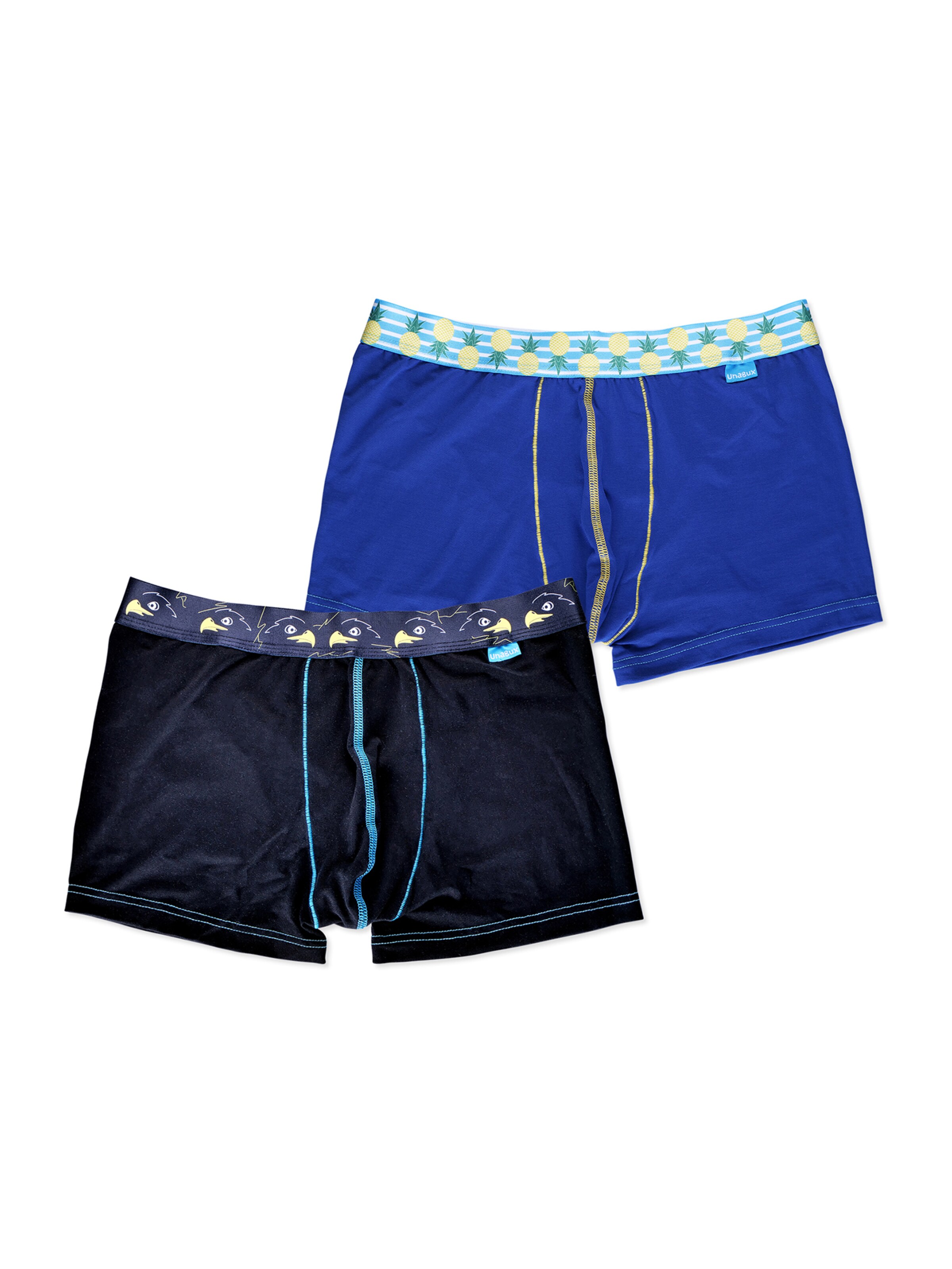 UNABUX Boxer shorts in Blue: front