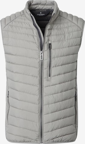 CASAMODA Bodywarmer 'Basic' in Grijs: voorkant