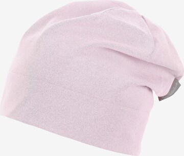 STERNTALER Beanie in Pink: front