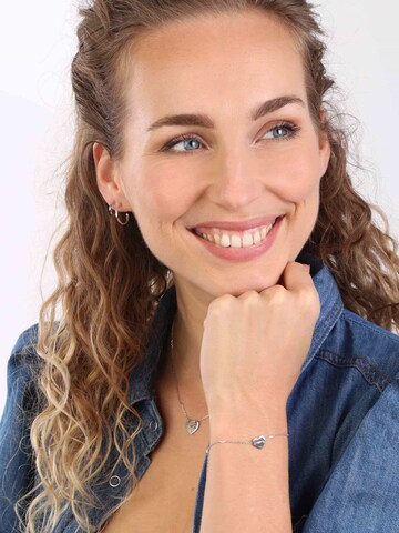 Bracelet Lucardi en argent : devant