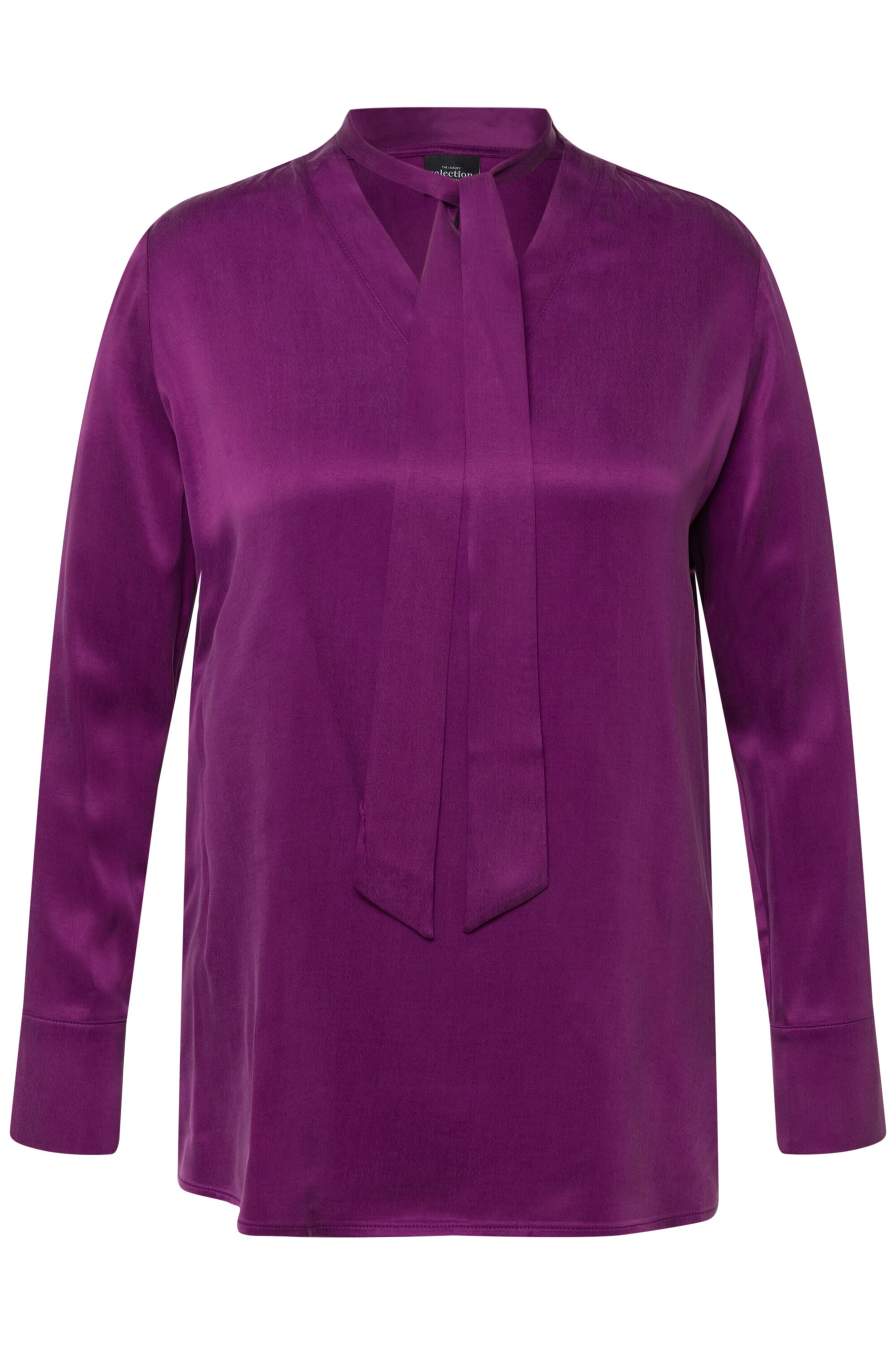 Ulla Popken Blouse in Lila: voorkant