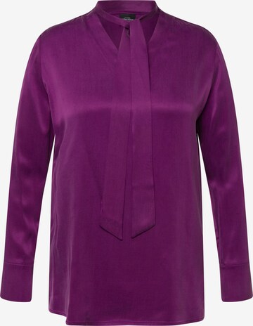 Ulla Popken Blouse in Purple: front