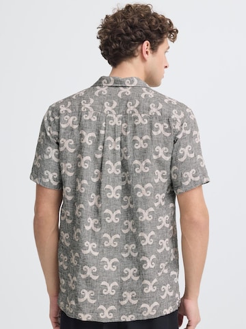 Casual Friday - Comfort Fit Camisa ' CFTanner Checked ' em bege
