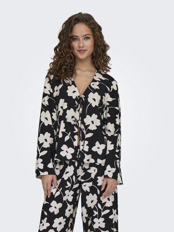 JDY Blouse 'JDYSilas' in Black: front