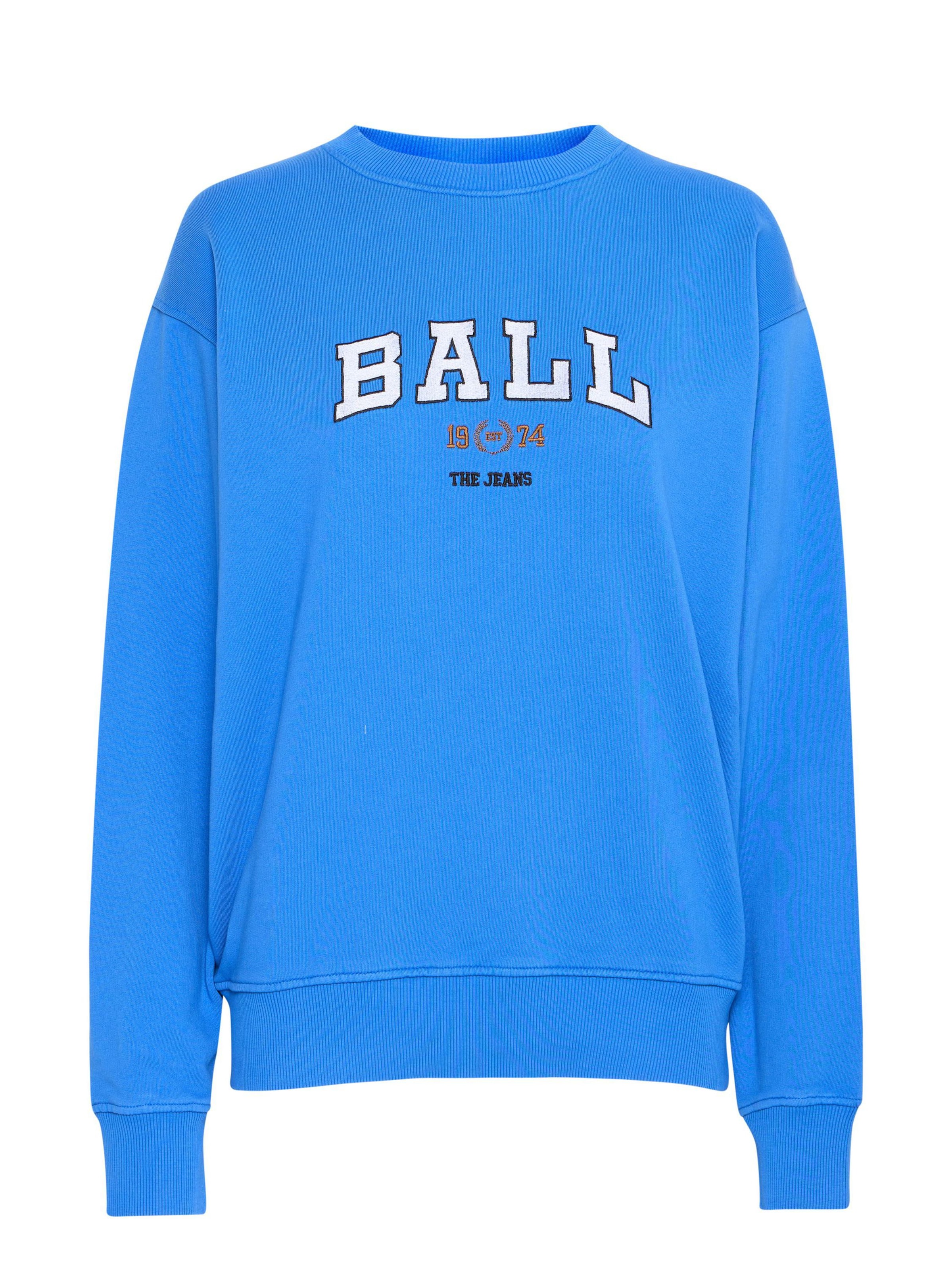 Ball Sweatshirt 'BALTAYLOR' in Blauw: voorkant