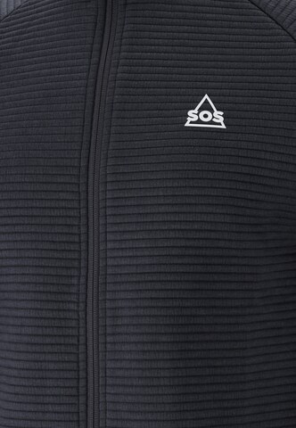 SOS Sportsweatvest 'Muju' in Blauw