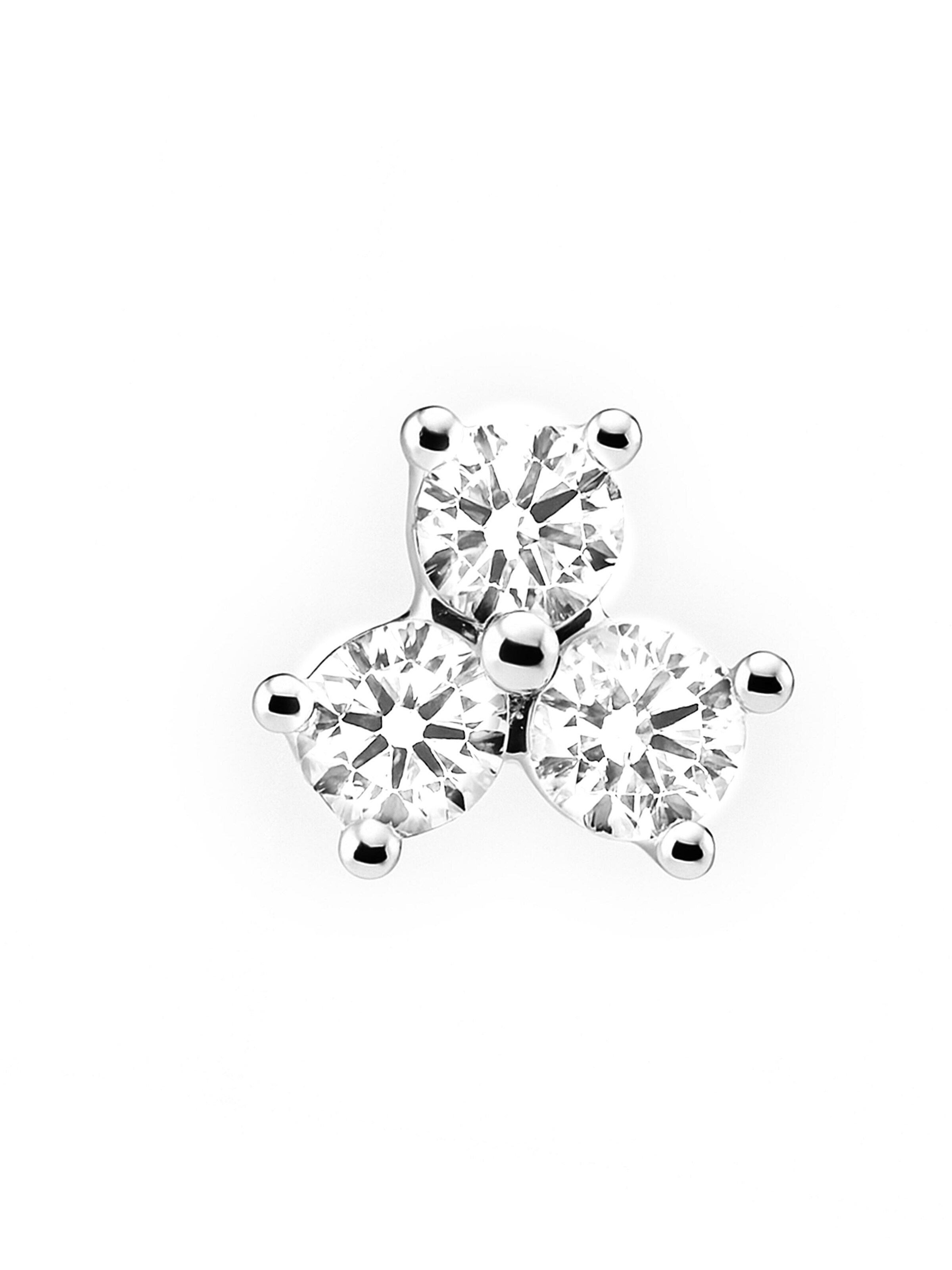 Luxenter Piercings 'Liram' in Silver: front