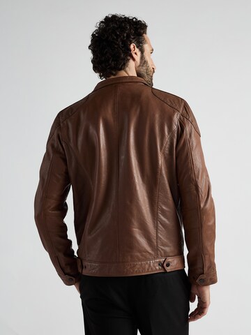 JCC Lederjacke in Braun