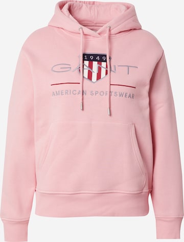 GANT Суичър в розово: отпред