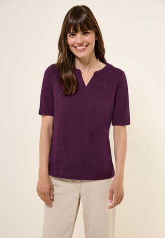 CECIL Shirt in Purple: front