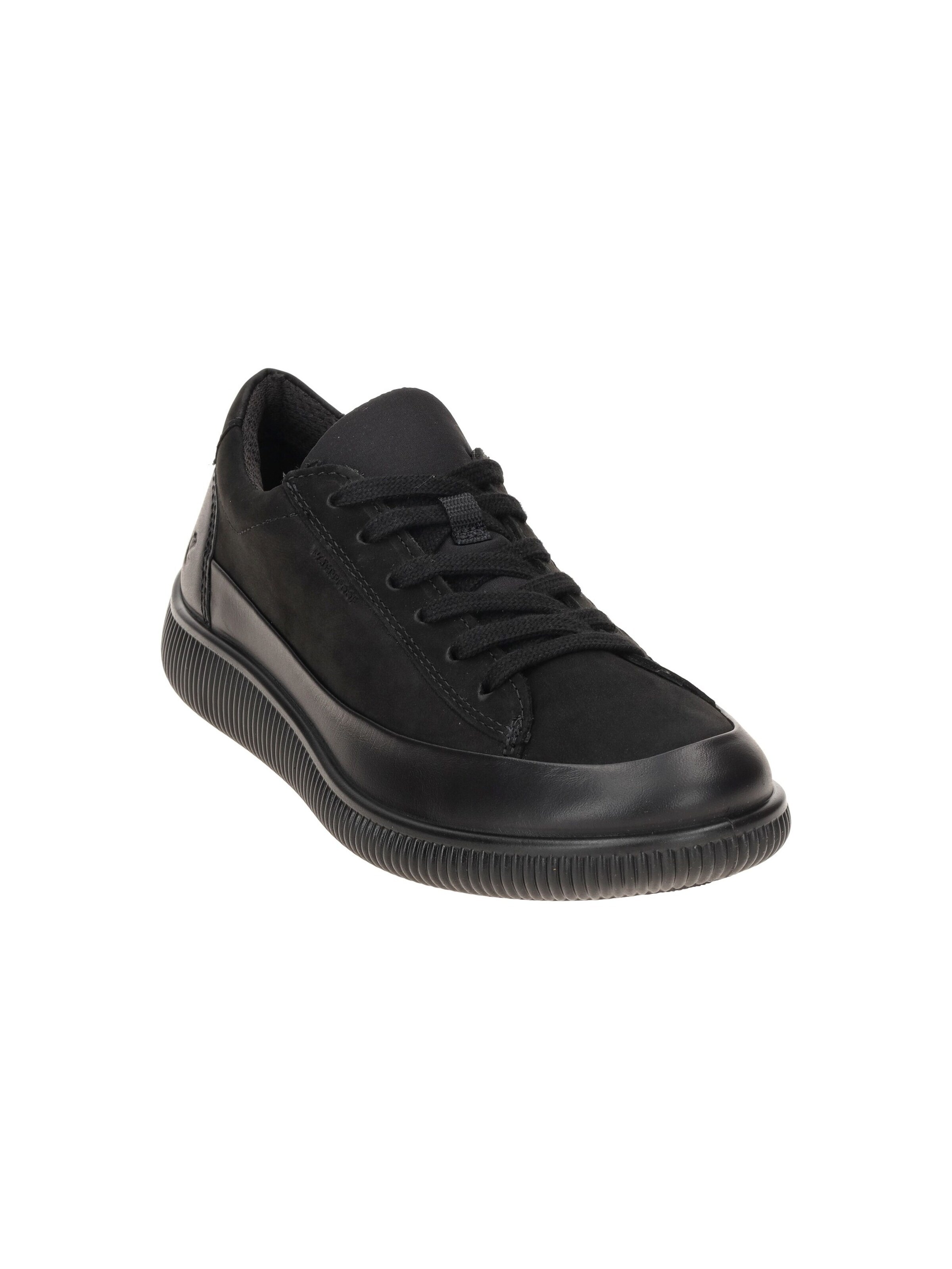 ECCO Lace-Up Shoes in Black: front