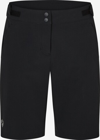 ZIENER Regular Workout Pants 'NILSA' in Black: front