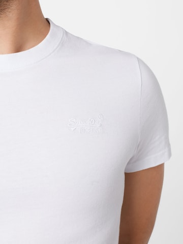 Superdry - Camiseta en blanco