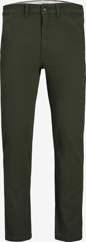 JACK & JONES Loosefit Chino kalhoty 'Ollie Dave' – šedá