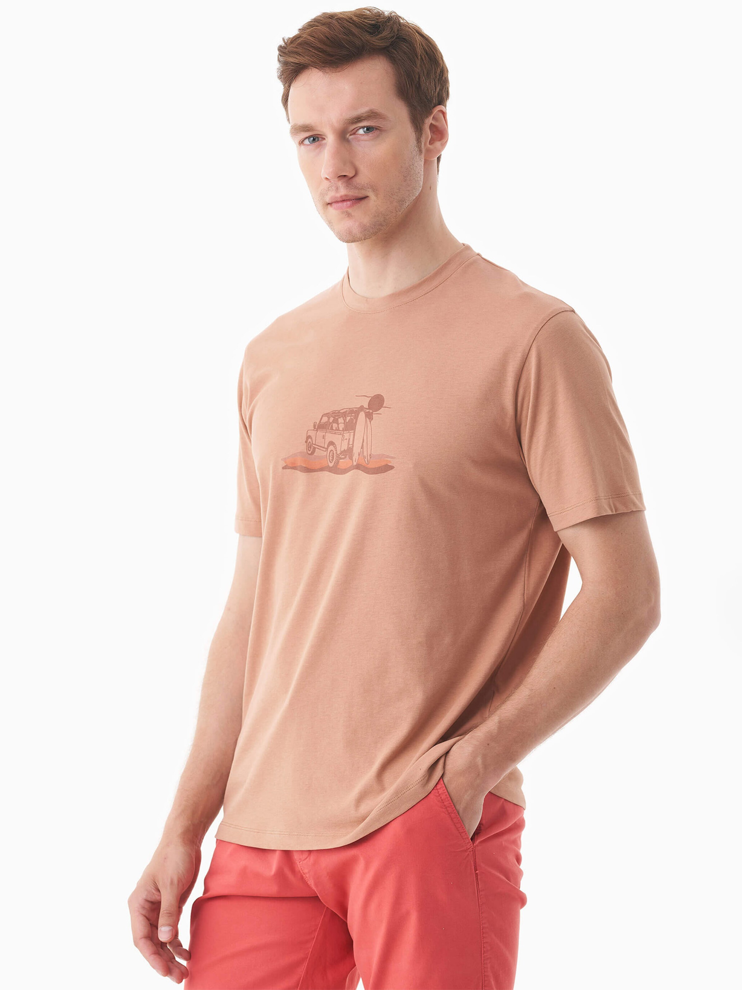 Organication T-Shirt in Beige