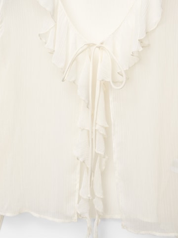 Camicia da donna di Pull&Bear in bianco