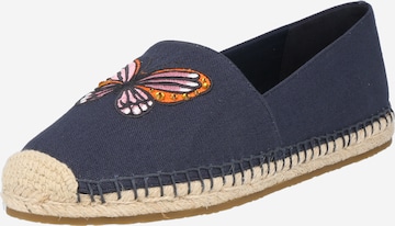 Kate Spade - Alpercatas 'AFLUTTER' em azul: frente