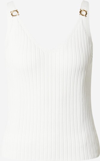 ONLY Tops en tricot en blanc, Vue avec produit